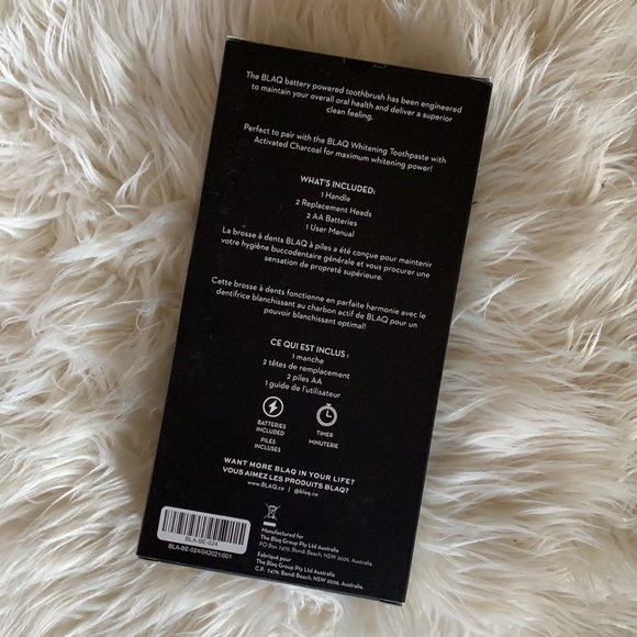 BLAQ TOOTHBRUSH - BATTERY POWERED NWT - Picture 4 of 4